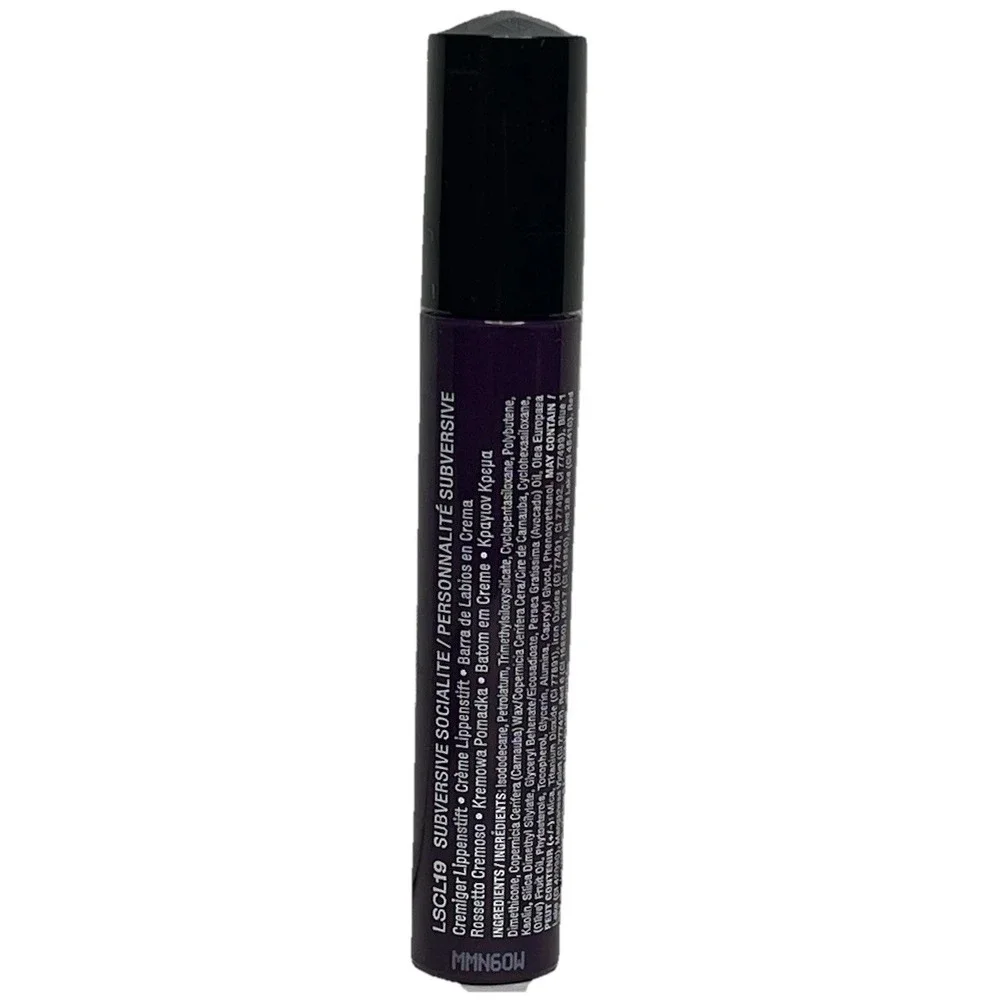 NYX Liquid Suede Cream Subversive Socialite Lipstick SCL19 Eggplant Matte New